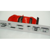 SLC180 Bagaj Krom Metal 3M 3D Yazı Logo - 4