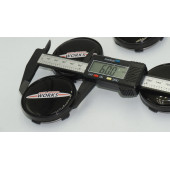 Mini John Cooper Works Logo Siyah Jant Göbeği Kapak Seti - 5