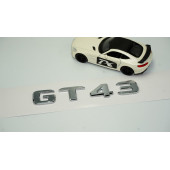 DK Benz GT 43 Bagaj Krom ABS 3M 3D Yazı Logo - 2