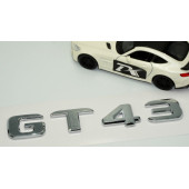 DK Benz GT 43 Bagaj Krom ABS 3M 3D Yazı Logo - 3