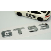 DK Benz GT 53 Bagaj Krom ABS 3M 3D Yazı Logo - 3