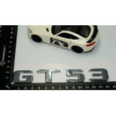 DK Benz GT 53 Bagaj Krom ABS 3M 3D Yazı Logo - 4