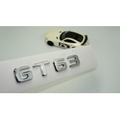 DK Benz GT 63 Bagaj Krom ABS 3M 3D Yazı Logo - 1