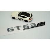DK Benz GT 63S Bagaj Krom Siyah ABS 3M 3D Yazı Logo - 2