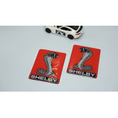 DK Tuning Ford Mustang Shelby Kobra Çamurluk Yanı Damla Desen 3D Logo Arma - 2