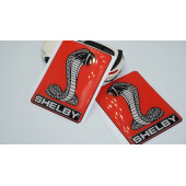 DK Tuning Ford Mustang Shelby Kobra Çamurluk Yanı Damla Desen 3D Logo Arma - 4