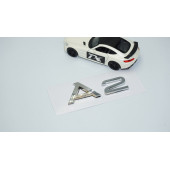 DK Tuning A2 Bagaj Krom ABS 3M Yazı Logo Audi İe Uyumlu - 2