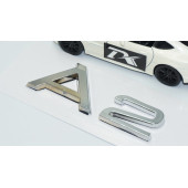DK Tuning A2 Bagaj Krom ABS 3M Yazı Logo Audi İe Uyumlu - 3