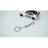 DK Tuning GTİ Koşan Tavşan Logo Krom Metal Çift Yön Anahtarlık - 2