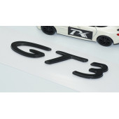 DK Tuning Porsche 911 GT3 Bagaj Siyah ABS Yazı Logo Amblem - 3