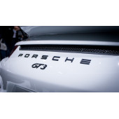 DK Tuning Porsche 911 GT3 Bagaj Siyah ABS Yazı Logo Amblem - 5