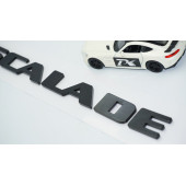 DK Tuning Escalade Bagaj Siyah Yazı Logo Cadillac İle Uyumlu - 5