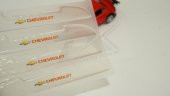 Chevrolet Logo Kapı Kenarı Koruma Şeffaf Kauçuk 3M Band New Style - 1