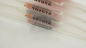 Toyota Logo Kapı Kenarı Koruma Şeffaf Kauçuk 3M Band New Style - 7