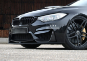 Bmw M3 F30 F35 Çift Bar Ön Izgara Böbrek Glossy Black - 1