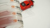 Toyota Logo Kapı Kenarı Koruma Şeffaf Kauçuk 3M Band New Style - 9