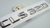 CLS 320 Bagaj Krom Metal 3M 3D Yazı Logo - 1