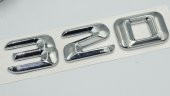 CLS 320 Bagaj Krom Metal 3M 3D Yazı Logo - 4