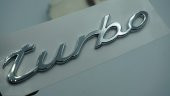 Porsche 911 Turbo Orjinal Bagaj Metal Logo Amblem Arma - 1
