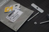 Volkswagen R R32 R36 GTI Racing Krom Metal Ön Panjur Vidalı Logo - 9