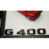 G 400 Bagaj Parlak Siyah ABS 3M 3D Yazı Logo - 4