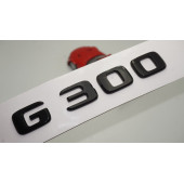 G 300 Bagaj Parlak Siyah ABS 3M 3D Yazı Logo - 1
