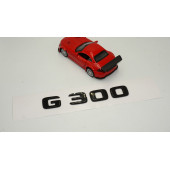 G 300 Bagaj Parlak Siyah ABS 3M 3D Yazı Logo - 2