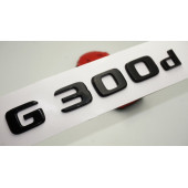 G 300d Bagaj Parlak Siyah ABS 3M 3D Yazı Logo - 1