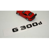 G 300d Bagaj Parlak Siyah ABS 3M 3D Yazı Logo - 2