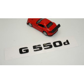 G 550d Bagaj Parlak Siyah ABS 3M 3D Yazı Logo - 2