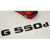 G 550d Bagaj Parlak Siyah ABS 3M 3D Yazı Logo - 3