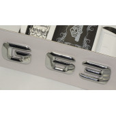 G63 Bagaj Krom Metal 3M 3D Yazı Logo - 4