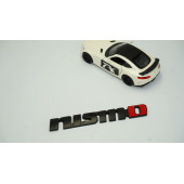 DK Nissan Nismo Siyah Kırmızı Bagaj Logo Arma Amblem - 2