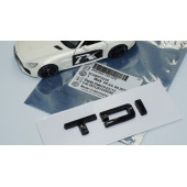 DK Tuning Leon TDi Bagaj Siyah ABS Yazı Logo Amblem Seat İle Uyumlu - 5