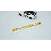 DK Tuning Evoque Bagaj Sarı 3M 3D Yazı Logo Range Rover İle Uyumlu - 2