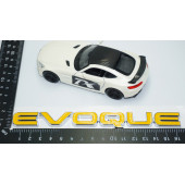 DK Tuning Evoque Bagaj Sarı 3M 3D Yazı Logo Range Rover İle Uyumlu - 4