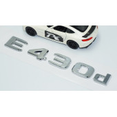 DK Tuning E430d Bagaj Krom ABS 3M 3D Yazı Logo Benz İle Uyumlu - 3