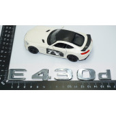 DK Tuning E430d Bagaj Krom ABS 3M 3D Yazı Logo Benz İle Uyumlu - 4