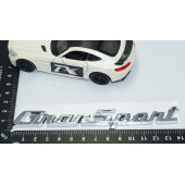 DK Tuning Gransport Bagaj Krom Yazı Logo Maserati İle Uyumlu - 4