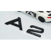 DK Tuning A2 Bagaj Siyah ABS 3M Yazı Logo Audi İe Uyumlu - 3