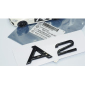 DK Tuning A2 Bagaj Siyah ABS 3M Yazı Logo Audi İe Uyumlu - 5