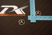 MERCEDES BENZ ANAHTARLIK 3M METAL LOGO 2Lİ SET - 4