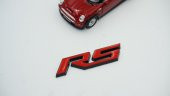 Chevrolet RS Camaro Bagaj Logo Krom Metal Amblem Arma - 4