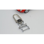 Audi Logo Krom Metal Stil Anahtarlık New Style - 3