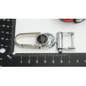 Audi Logo Krom Metal Stil Anahtarlık New Style - 6