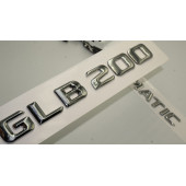 DK Benz GLB 200 4Matic Bagaj Krom Metal 3M 3D Yazı Logo - 1