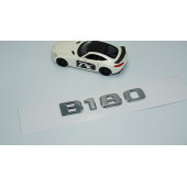 Dk Tuning B180 Bagaj Krom Abs 3m 3d Yazı Logo Benz İle Uyumlu thumbnail 2