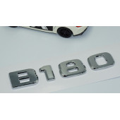 Dk Tuning B180 Bagaj Krom Abs 3m 3d Yazı Logo Benz İle Uyumlu thumbnail 3