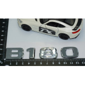 Dk Tuning B180 Bagaj Krom Abs 3m 3d Yazı Logo Benz İle Uyumlu thumbnail 4