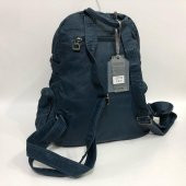 Kenyon Cox 3152 Yıkanmış Deri Sırt Çantası 38 x 35 Lacivert - 5
